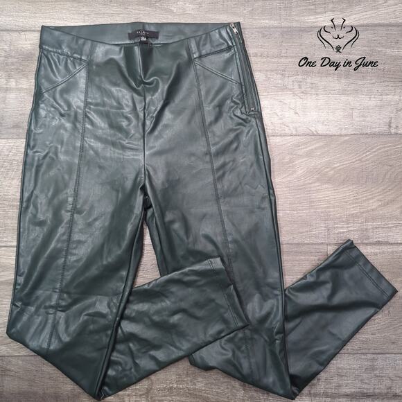 21 Saints Faux Leather Pants Size L - Picture 1 of 6